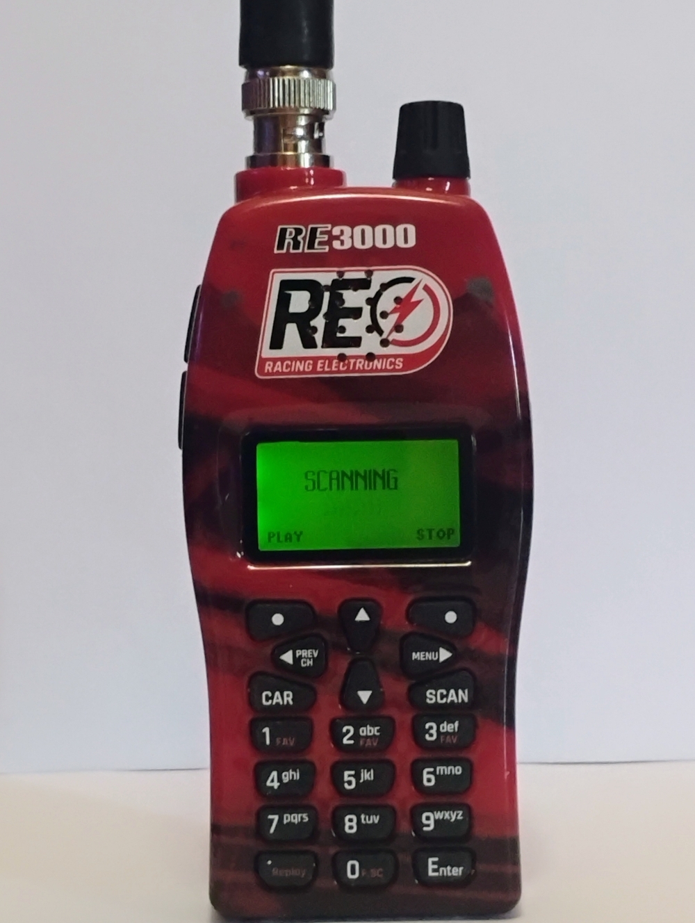 RE3000 Racing Electronics Handheld Scanner With Extras - Picture 3 of 9